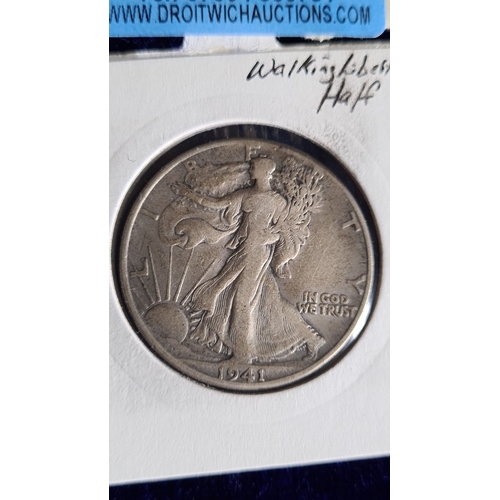 399 - 1941-P (Philadelphia) Walking Liberty Half Dollar