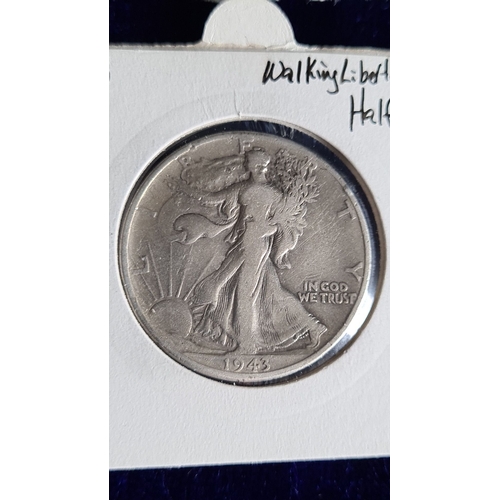 400 - 1943-P (Philadelphia) Walking Liberty Half Dollar