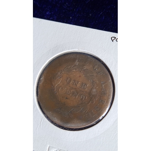 408 - 1825 Coronet Head Large Cent - Key late low mintage