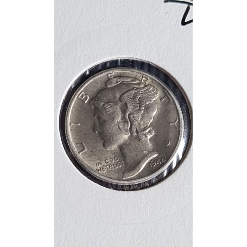 421 - 1944-P (Philadelphia) Mercury Dime (Extra Fine Grade)