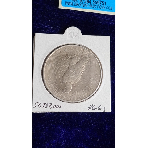 427 - 1922-P (Philadelphia) Peace Dollar