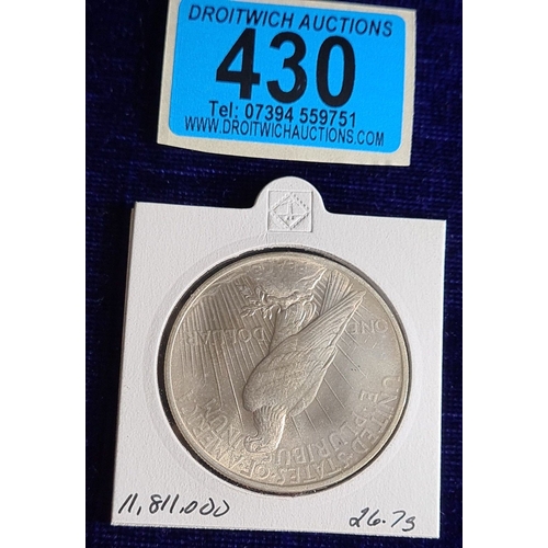 430 - 1924-P (Philadelphia) Peace Dollar