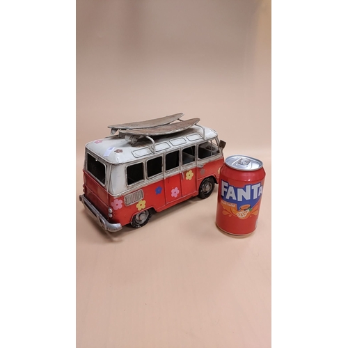 89 - Model tinplate VW Campervan