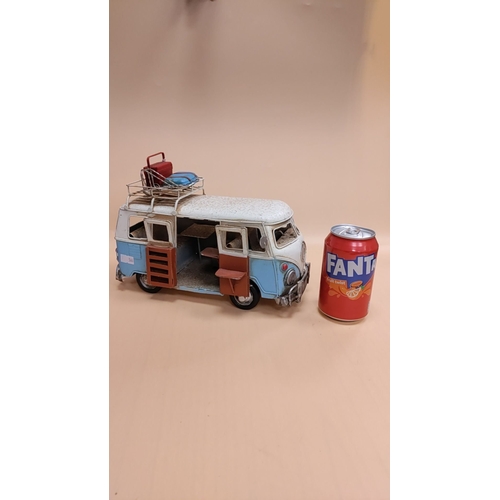 90 - Model tinplate VW Campervan