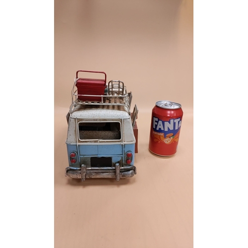 90 - Model tinplate VW Campervan