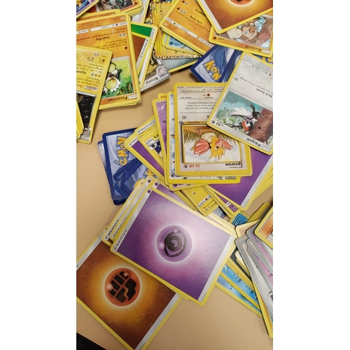 295 - Job lot of pokemon cards mostly 2017 more than 300