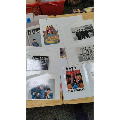 445 - Collection of Beatles  ephemera, photos  and magazines