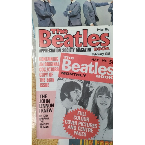 445 - Collection of Beatles  ephemera, photos  and magazines