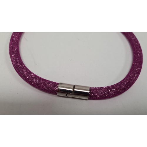 503 - Swarovski 36cm necklace in purple