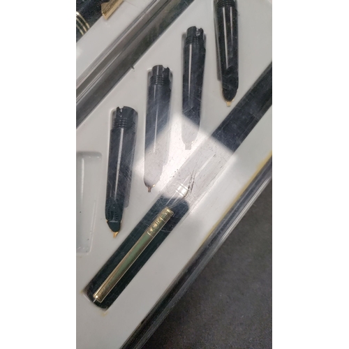 530 - 2 boxed Osmiroid fountain pen sets