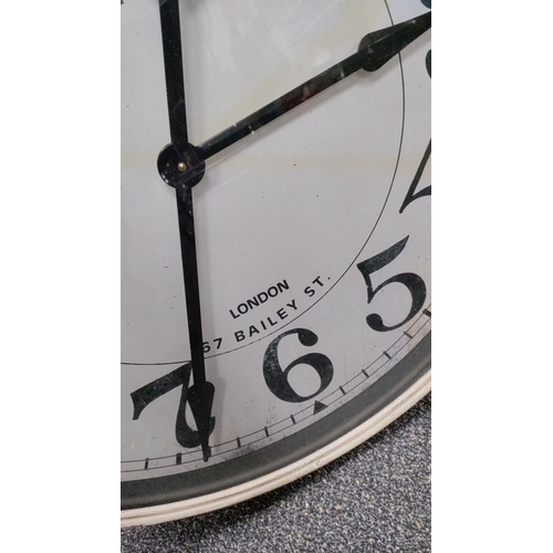 538 - Very large approx 2 feet tall pocket watch clock