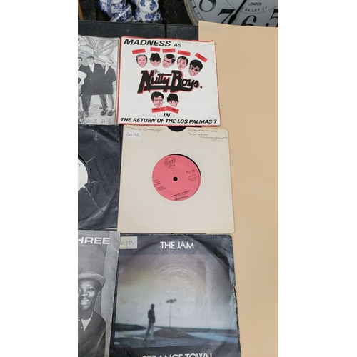 544 - Collection of 45s 2 tone Ska vinyl singles, Mixed condition