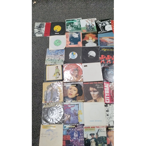 546 - Collection of 45s seventies and eighties vinyl singles, Mixed condition