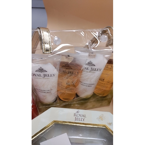 581 - Three  luxury royal jelly gift sets to include Marks and Spencer