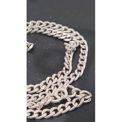 618 - 925 Silver chain. 40cm