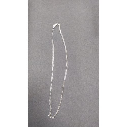 648 - 925 silver chain 44 cm long