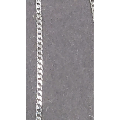 648 - 925 silver chain 44 cm long