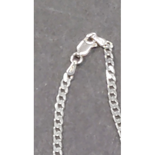 648 - 925 silver chain 44 cm long