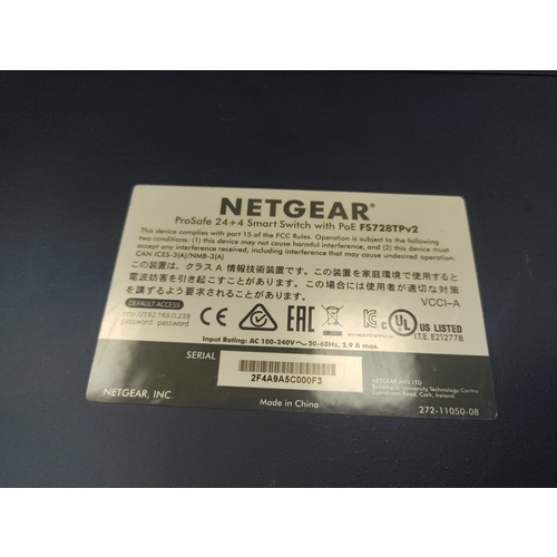 23 - Three Netgear network switches from an office clearance