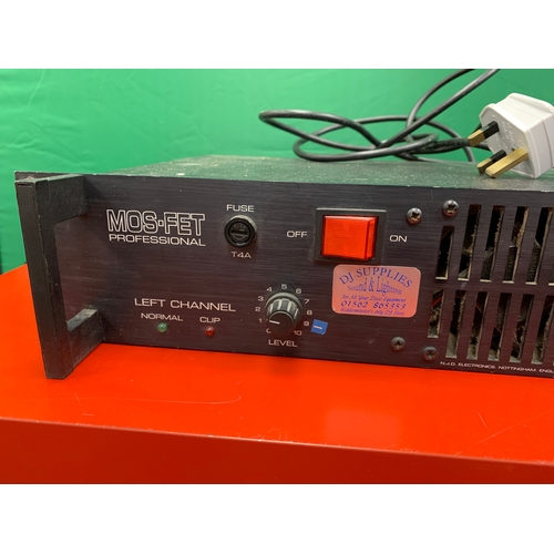 46 - MOS-FET Professional Amplifier MA400 series 2. Working