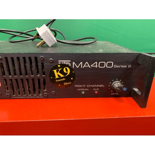 46 - MOS-FET Professional Amplifier MA400 series 2. Working