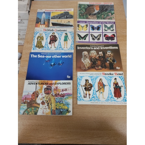 108 - Job lot of cigarette cards and albums some full