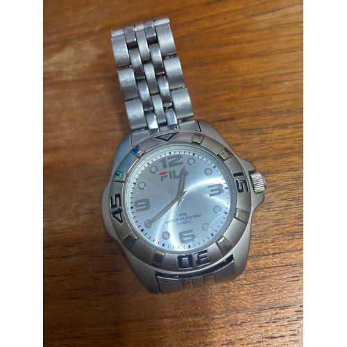 368 - Fila gents watch 50M water resistant