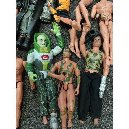 54 - Job lot of action men 1992