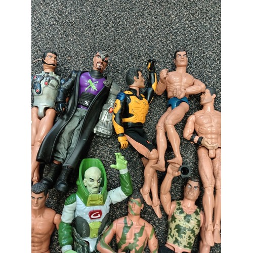 54 - Job lot of action men 1992