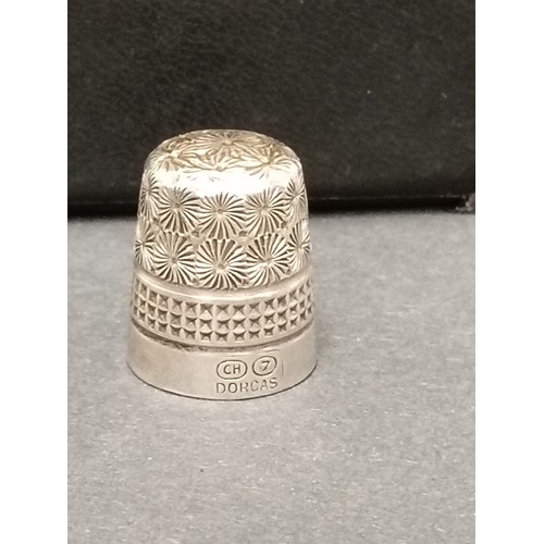 161 - Charles Horner thimble weight 6.61 grams