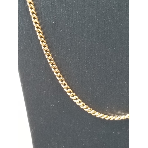 68 - 9ct gold chain L 48cm weight 5.39 grams