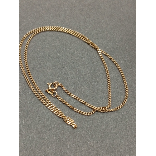 68 - 9ct gold chain L 48cm weight 5.39 grams