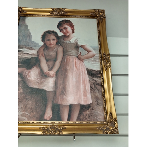 81 - Gold gilt Framed vintage print 