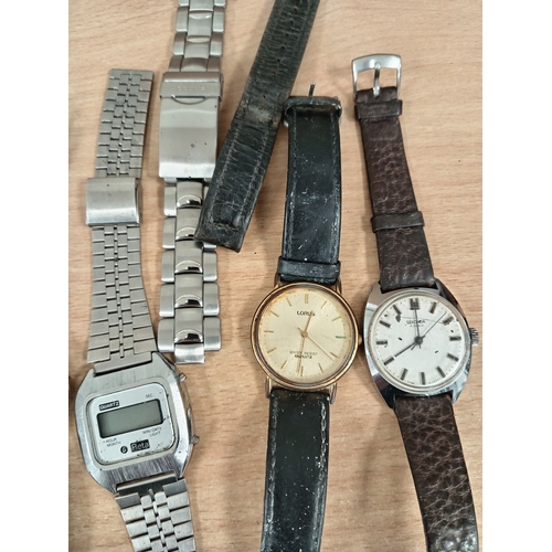 82 - Job lot of men's watches includes sekonda, Lorus, Accurist, smith empire & French connection