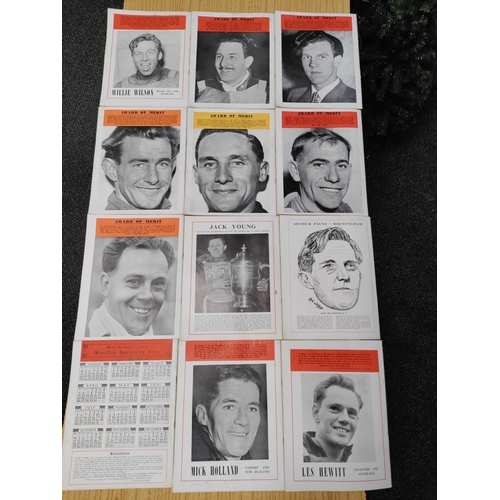 137 - Job lot of 12 Monthly Star Speedway Magazines, dated 1952/1953. Includes a special edition.