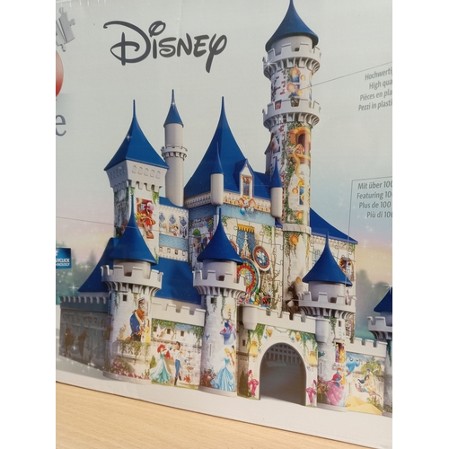 146 - Disney 3D Ravensburger Disney Castle puzzle H 49.6cm, 312 pieces age 10 upwards new sealed