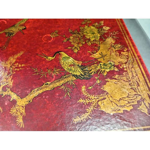 5 - Oriental large book jewellery box 32cm x 27cm.