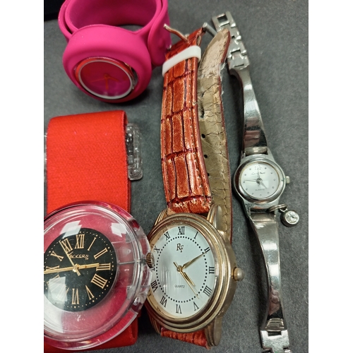 12 - Job lot of watches to include Tikkers, Citron, Timex,Sekonda and others