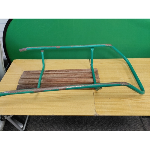 25 - Vintage Snow Sledge. 103cm long 47cm wide.