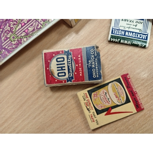 27 - Job lot of vintage matchboxes includes advertising, souvenir matches etc