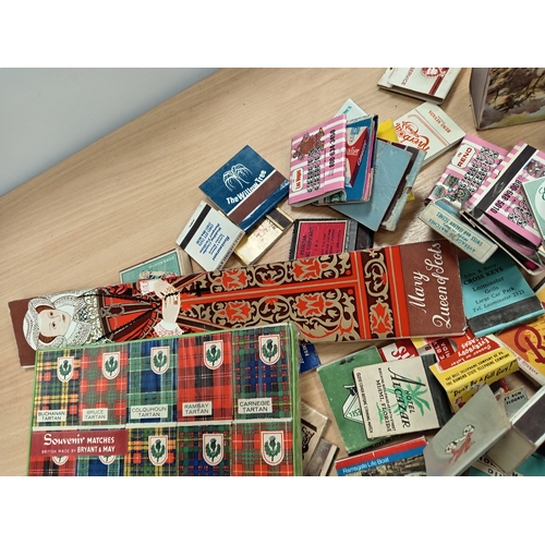 27 - Job lot of vintage matchboxes includes advertising, souvenir matches etc