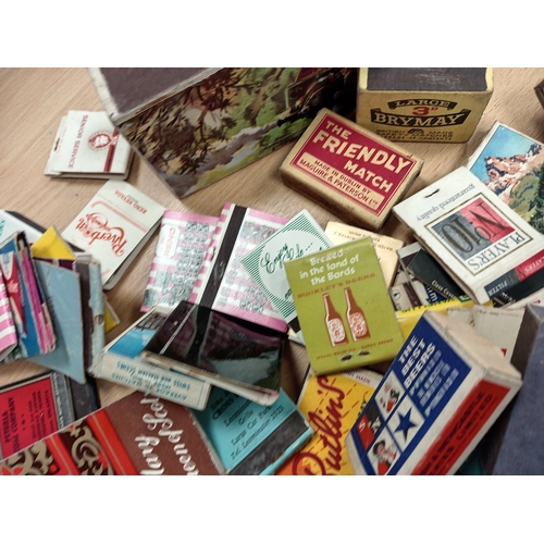 27 - Job lot of vintage matchboxes includes advertising, souvenir matches etc