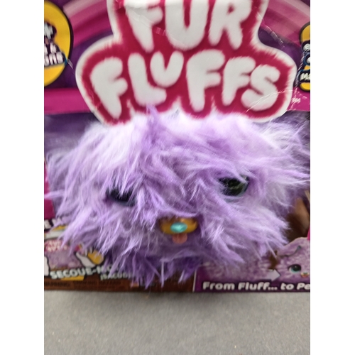 44 - Fur fluffs sound and reaction boxed pet toy 5+ and a boxed Metal Mechanic build a working model car ... 