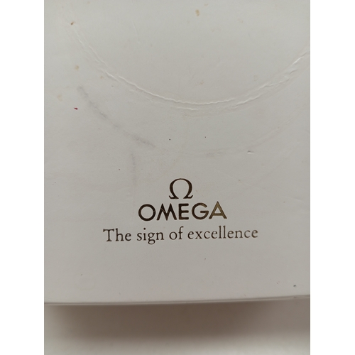 54 - Omega The sign of excellence cardboard box