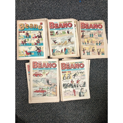 414 - Job lot of vintage 1970's The Beano comics