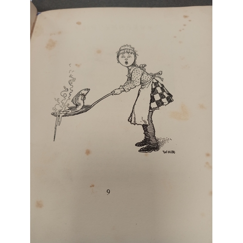 419 - Peacock Pie Book of rhymes by Walter De La Mare with illustrations by W Heath Robinson Signed by Wal... 