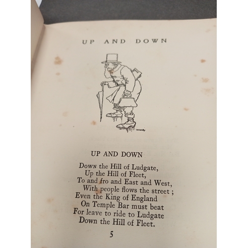 419 - Peacock Pie Book of rhymes by Walter De La Mare with illustrations by W Heath Robinson Signed by Wal... 