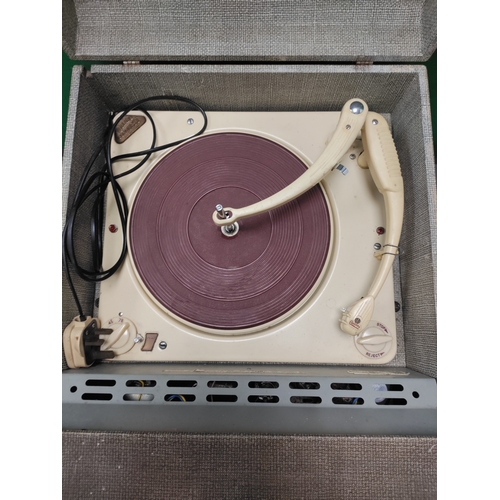 428 - 1958 Ferranti Collaro Conquest RP1008 Portable Record Player