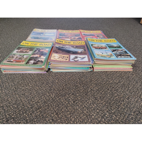 434 - Job lot of roughly 120 On The Road magazines by Marshall Cavendish.