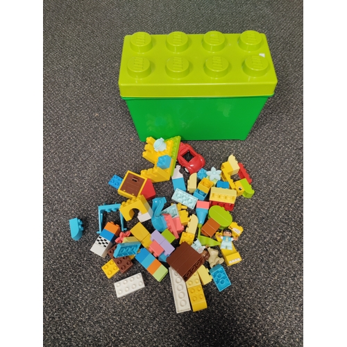 435 - 2012 Genuine Lego box of Duplo stamped lego